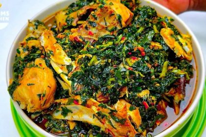 This Vegetable Soup Recipe from Uzoms Kitchen Goes Well with Any Swallow or Rice