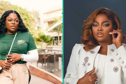 Video: See the sweet message that Funke Akindele’s son wrote to her on Mother’s Day