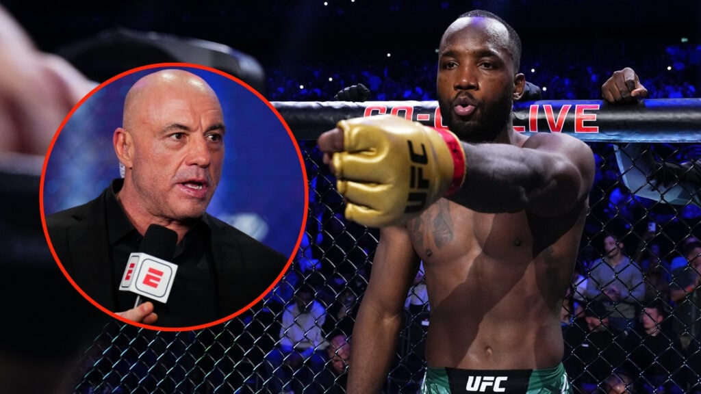 Joe Rogan had to save bodyguard from Leon Edwards on night out after hilarious mix-up