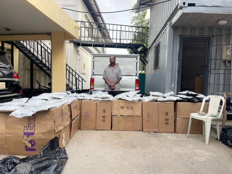NDLEA arrests Lagos businessman for ‘importing cannabis from US to Nigeria’