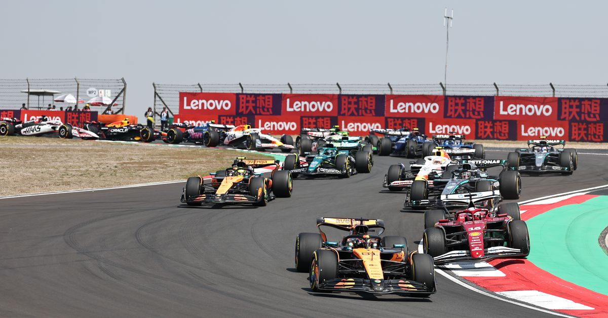 What are the tire strategies for the F1 Chinese Grand Prix?