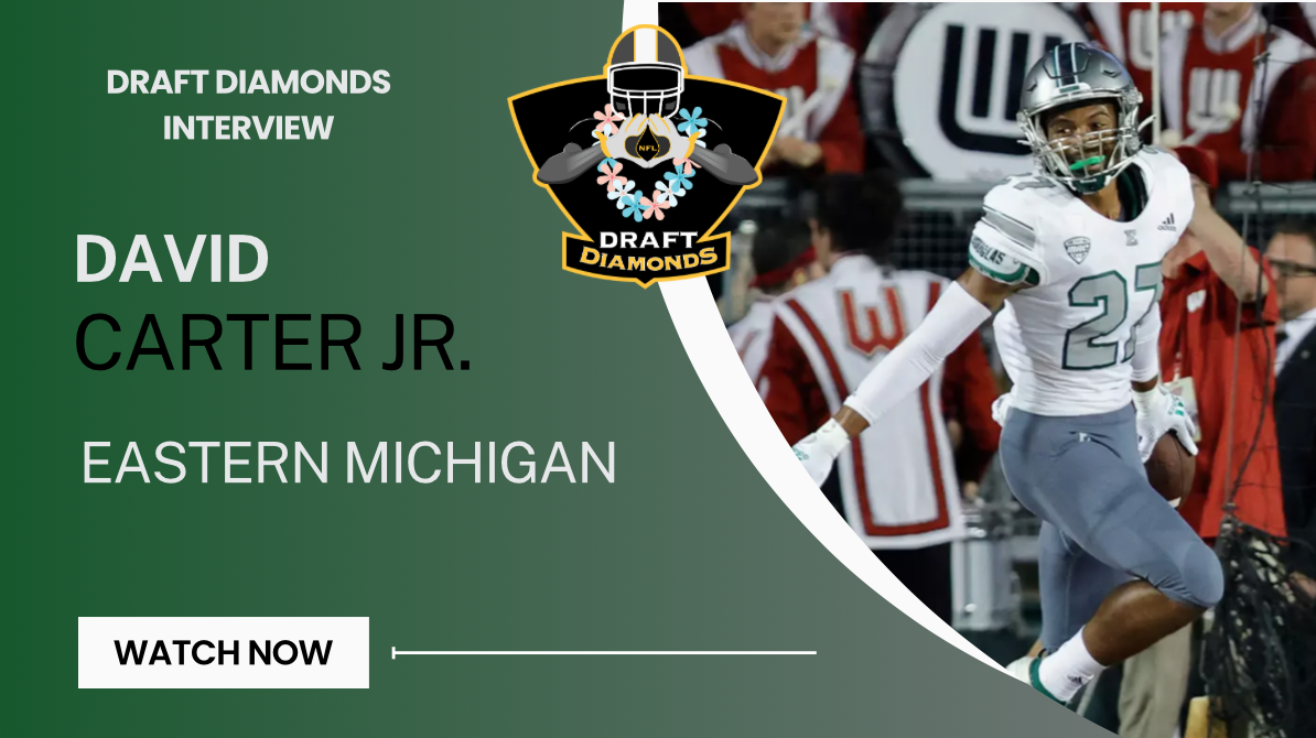 David Carter Jr., S, Eastern Michigan | 2025 NFL Draft Prospect Zoom Interview