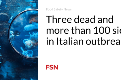 Three dead and more than 100 sick in Italian outbreak