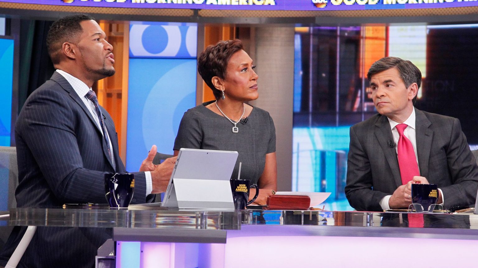 Michael Strahan ignores GMA co-host after he’s warned: ‘Don’t do it’