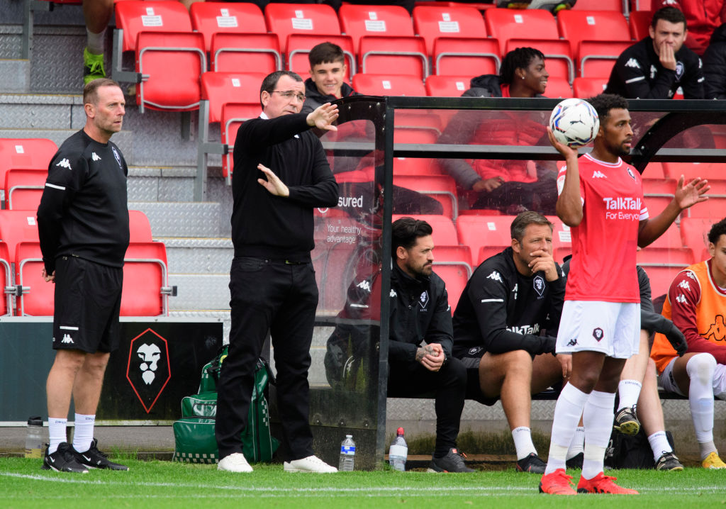 ‘I joined Salford, initially on loan, from Derby U21s – I may be the only manager who’s ever gone out on loan! I loved the history and where the club came from’: Football League boss recalls bizarre managerial move in 2021