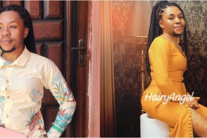 Nigerian lady with beards boldly celebrates herself