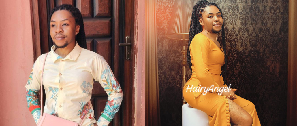 Nigerian lady with beards boldly celebrates herself