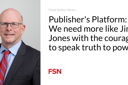 Publisher’s Platform: We need more like Jim Jones with the courage to speak truth to power