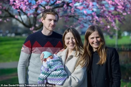 PICTORIAL: UK records first baby born after womb transplant