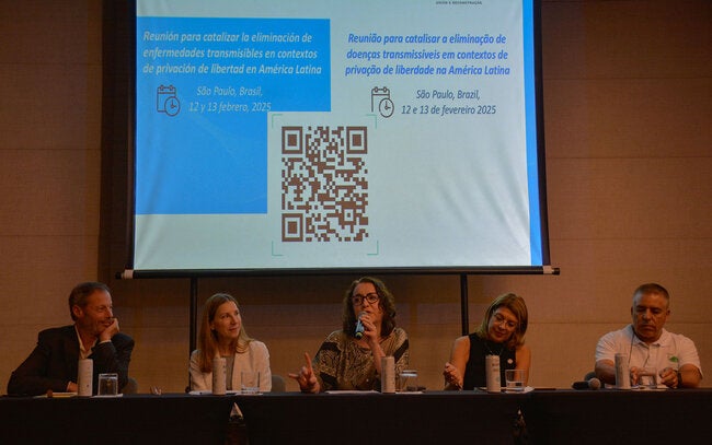 OPAS e Ministério da Saúde do Brasil reúnem países da América Latina para catalisar eliminação de doenças transmissíveis em contextos de privação de liberdade