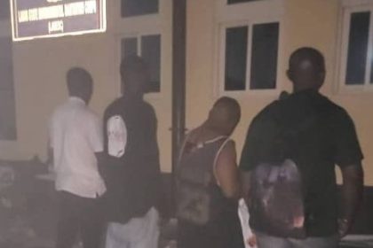 Lagos task force nabs four individuals urinating on bridge