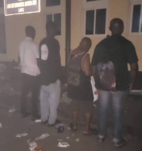 Lagos task force nabs four individuals urinating on bridge