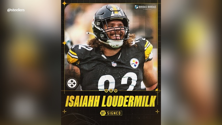 New Contract Details For Steelers DT Isaiahh Loudermilk Revealed