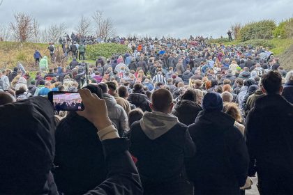 Why would anybody want to celebrate their club winning a trophy? Very strange…
