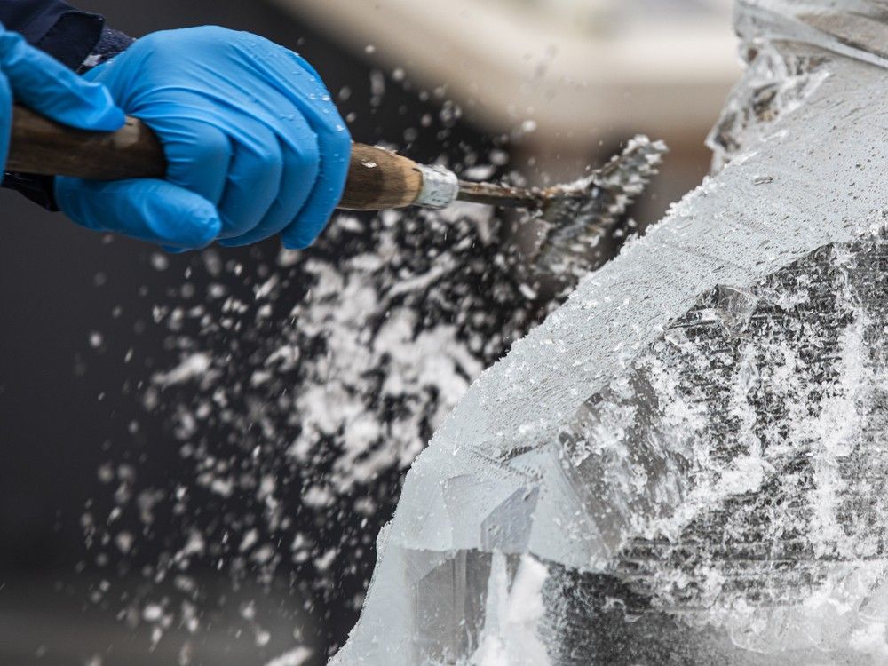 Maple Meltdown: Photos of an Ottawa ice-carving championship