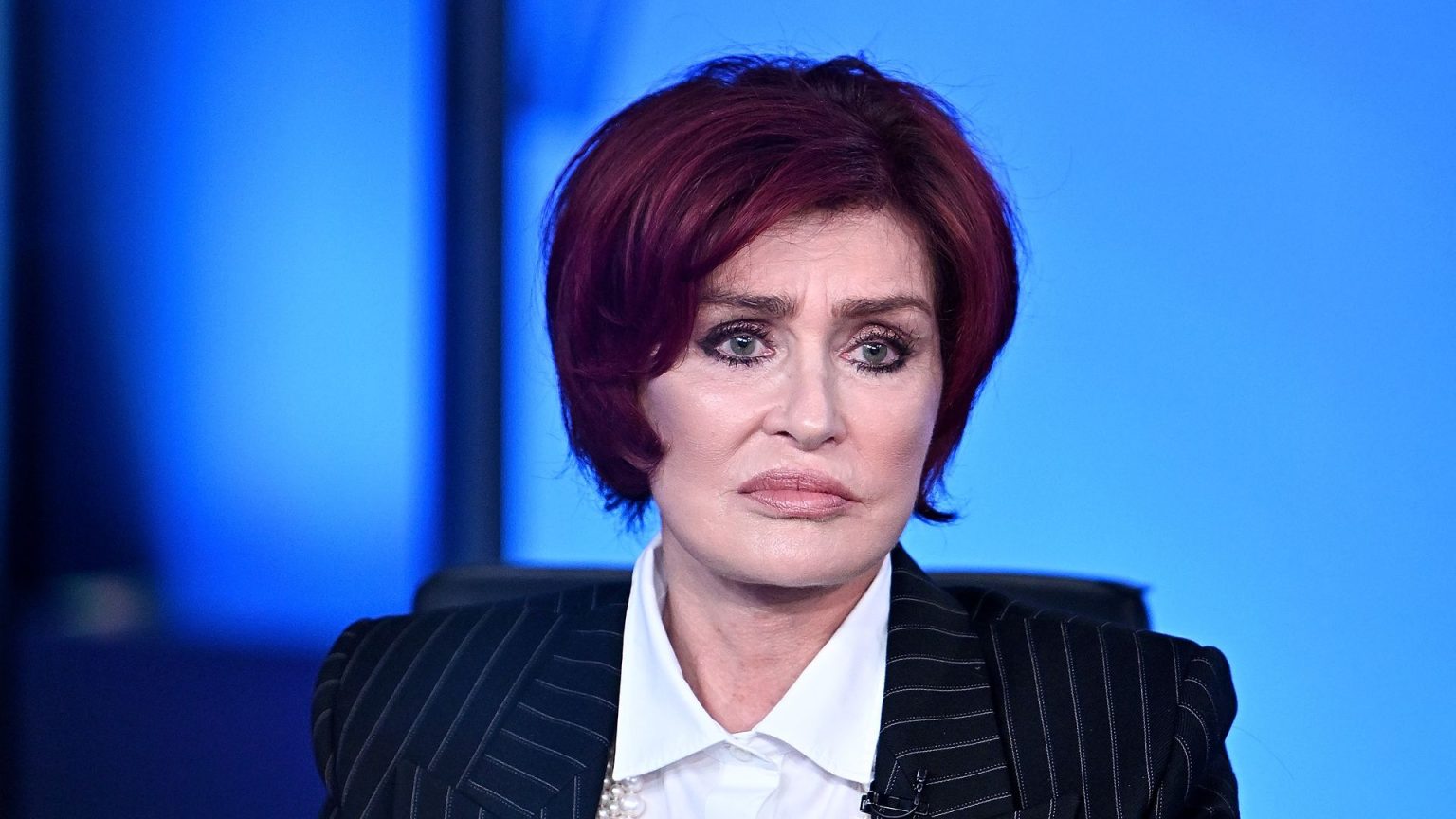 Sharon Osbourne issues emotional plea from doorstep of $18m LA mansion with Ozzy
