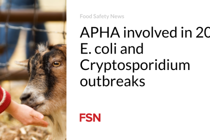 APHA involved in 20 E. coli and Cryptosporidium outbreaks