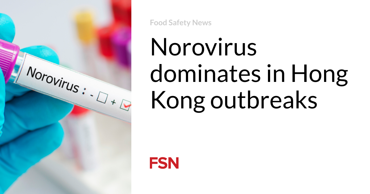 Norovirus dominates in Hong Kong outbreaks