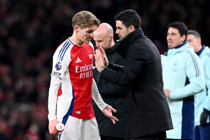 Arsenal star Martin Odegaard’s future increasingly uncertain, following latest links to replacement: report