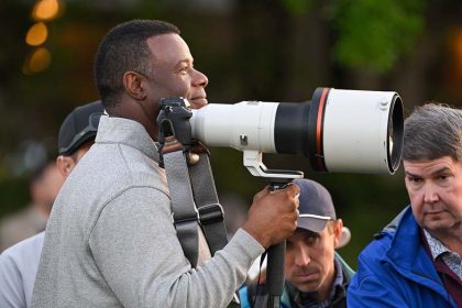 MLB great Ken Griffey Jr. takes photography talents to the Masters
