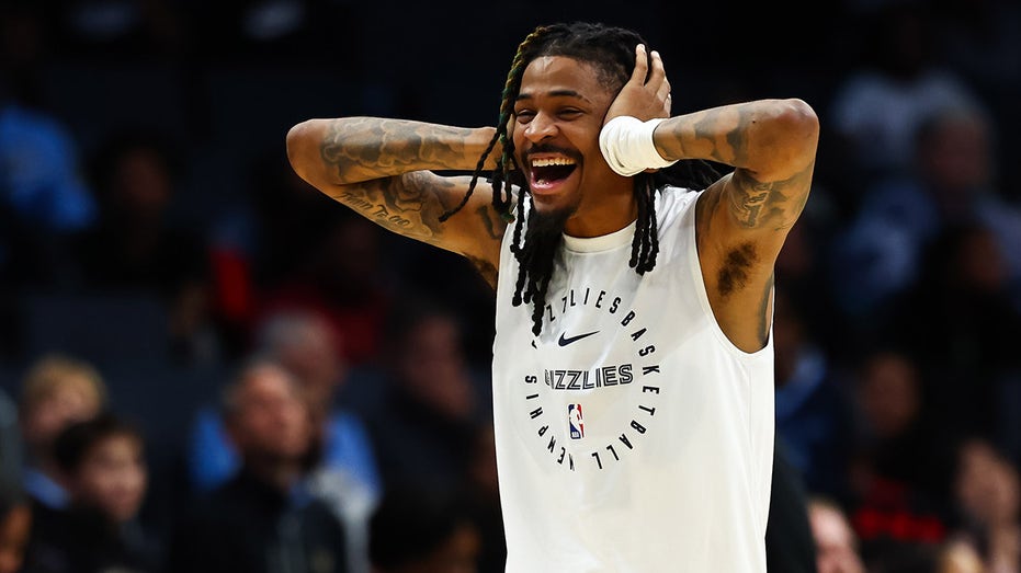 Grizzlies’ Ja Morant debuts grenade toss celebration after he was fined for gun gesture celebration