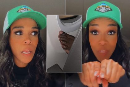 Singer Michelle Williams cries ‘real tears’ after in-flight disaster: ‘A lot of audacity’