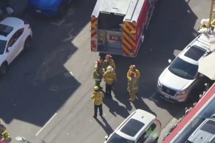 Minivan plows through crowd injuring at least 9 in busy Los Angeles shopping district