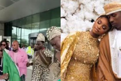 Priscilla’s Husband, Juma Jux Lands in Lagos for their wedding