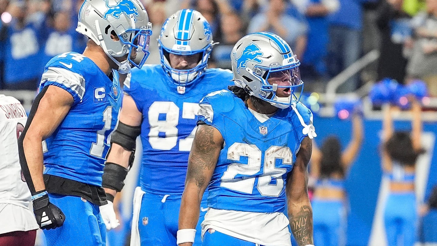 Detroit Lions 2025 Updated Jersey Numbers