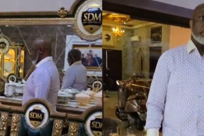 Help me Thank God – Dino Melaye Tells Nigerians As He Shows Off Interior of His Luxury Mansion