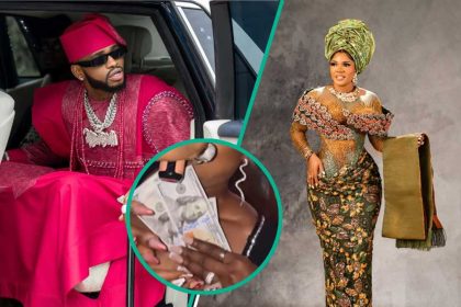 JP25: Diamond Platimumz pours 100-dollar bills on Iyabo Ojo at Priscilla’s afterparty, video trends
