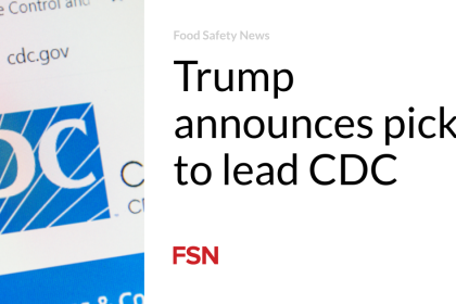 Trump announces pick to lead CDC