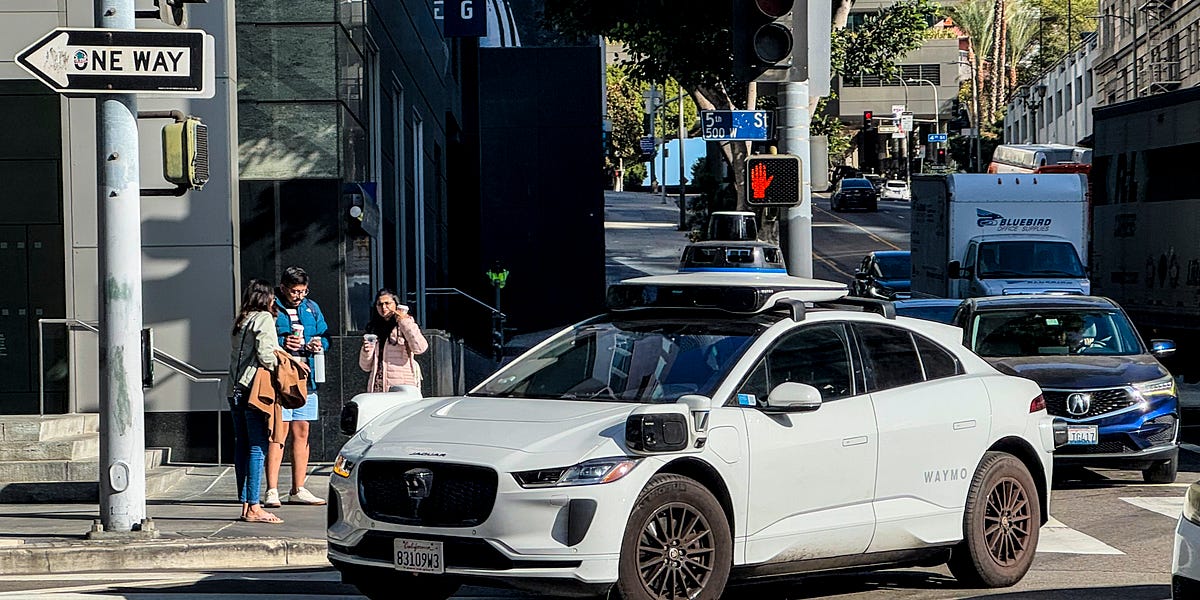 Waymos crash less than human drivers
