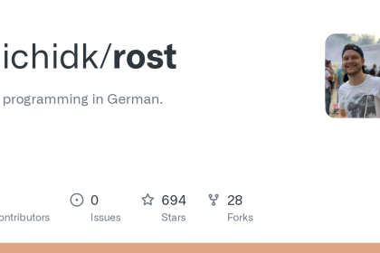 Rost – Rust Programming in German