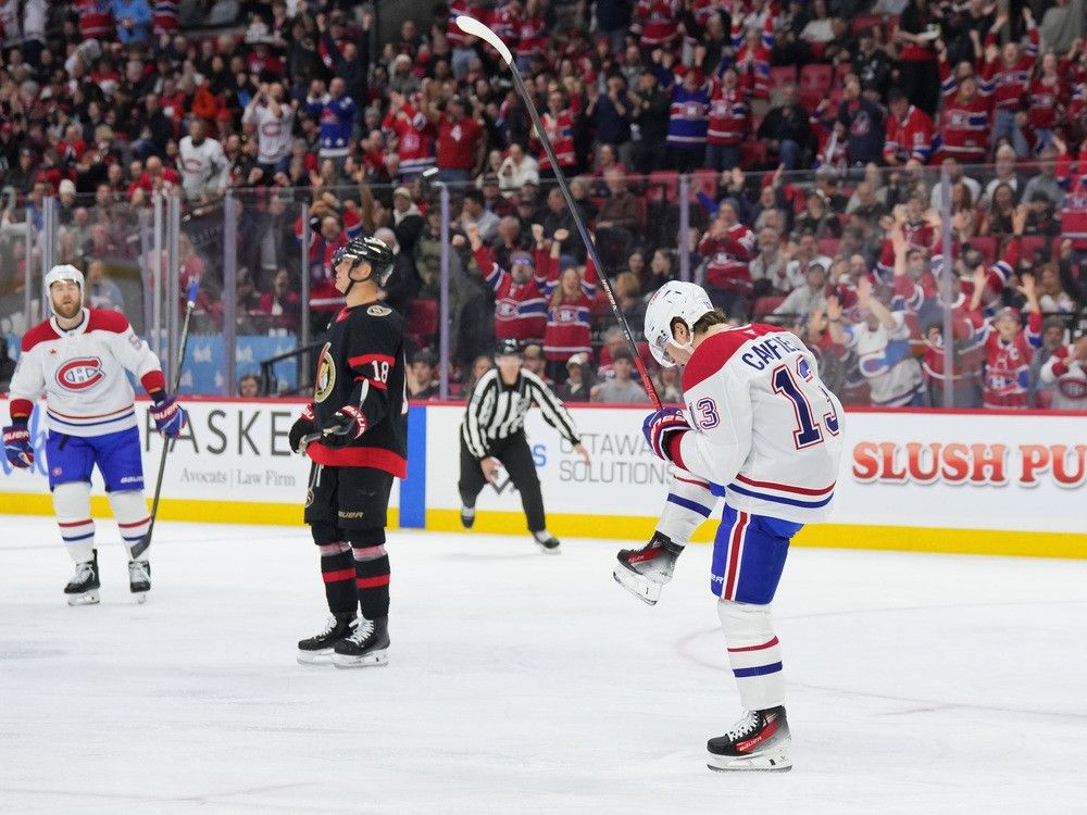 Ottawa Senators break comes to an end with loss to Montreal Canadiens
