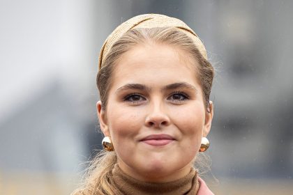 Princess Catharina-Amalia stuns in gorgeous salmon suit as she carries out ‘exciting’ first