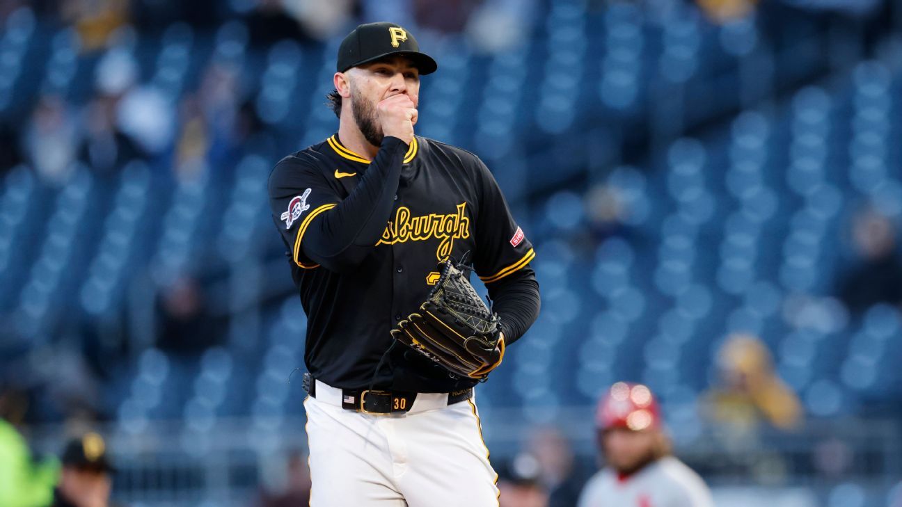 Skenes ships career-worst 5 runs in loss to Cards