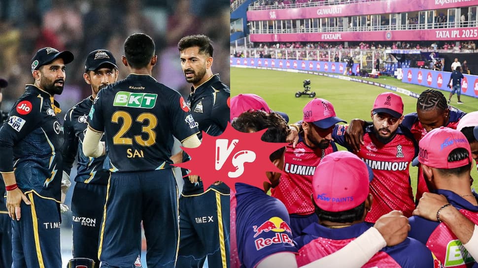 GT vs RR -to-Head, IPL 2025: Shubman’s Gujarat Face Off Against Sanju’s Rajasthan