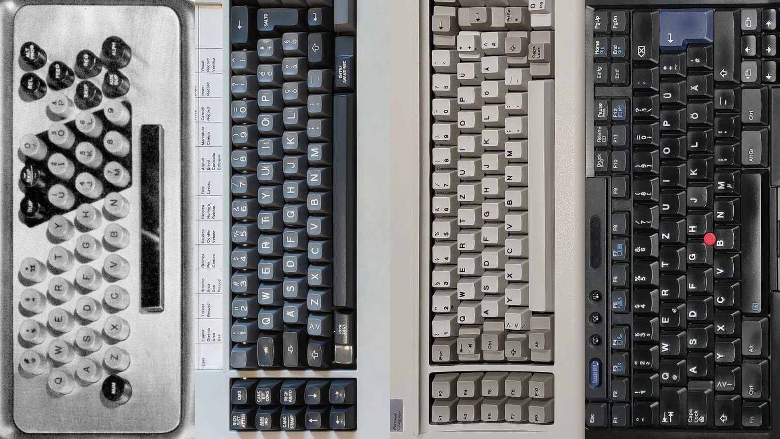A timeline of IBM keyboard history