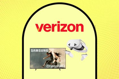 Sign up for a Verizon 5G home internet plan and get a free Samsung TV