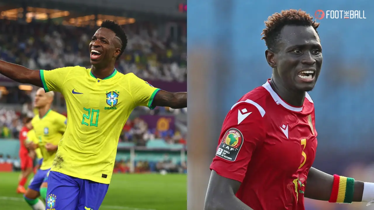 Brazil national football team vs Guinea national football team Timeline