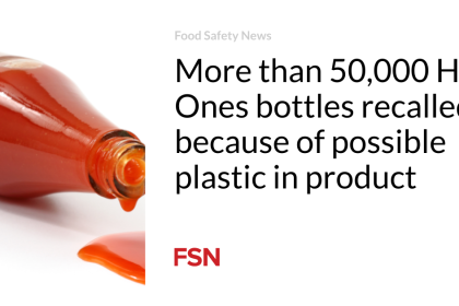 More than 50,000 Hot Ones bottles recalled because of possible plastic in product
