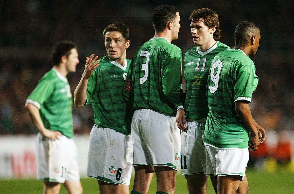 ‘We drew 0-0 against Brazil and there were superstars all over the pitch – Cafu, Roberto Carlos, Ronaldinho, Kaka… and guess what? I got man of the match!’: Ex-Republic of Ireland striker recalls holding World Cup winners Brazil to a stalemate