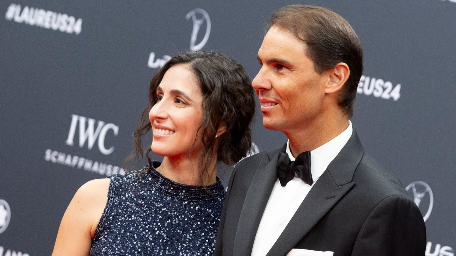 Rafael Nadal pictured on rare outing with wife Mery Perelló