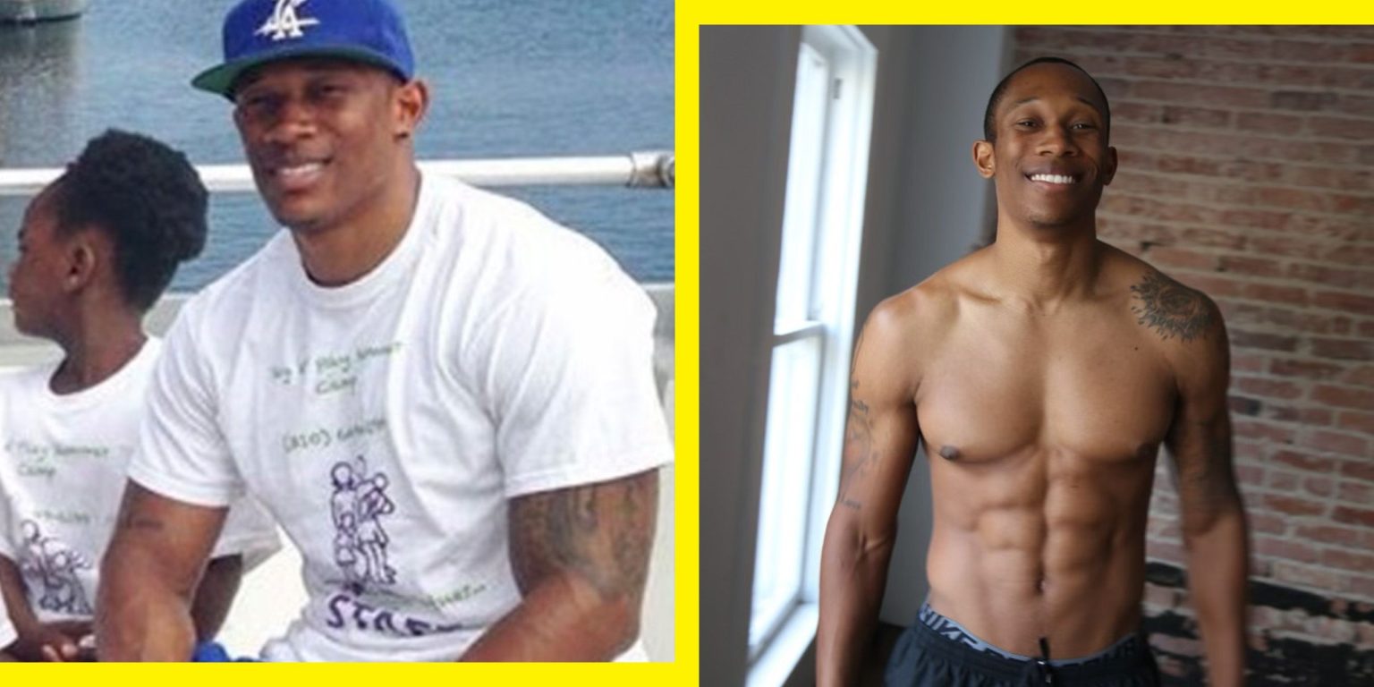 The Unexpected Practice That Helped This Retired Football Player Lose Over 40 Pounds