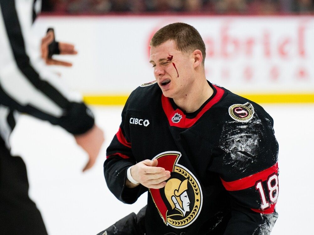 Minny’s Ryan Hartman gets break for attack on Senators centre Tim Stutzle