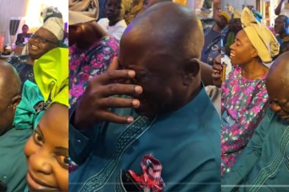 Father Cries Like a Baby as Daughter Returns Surname During Wedding