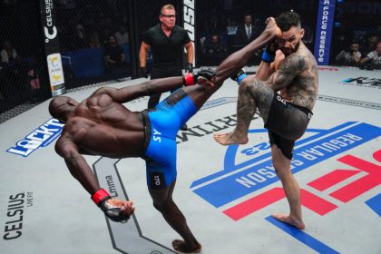 PFL star Sadibou Sy went viral on ESPN’s SportsCenter with cold spinning wheel kick KO