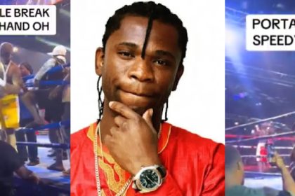 Speed Darlington Suffers Broken Arm After Loss to Portable in Boxing Match