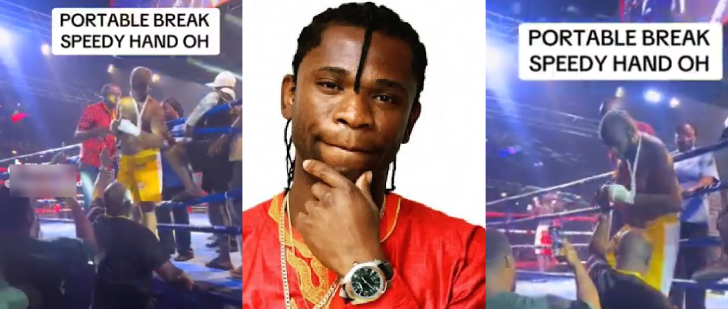 Speed Darlington Suffers Broken Arm After Loss to Portable in Boxing Match